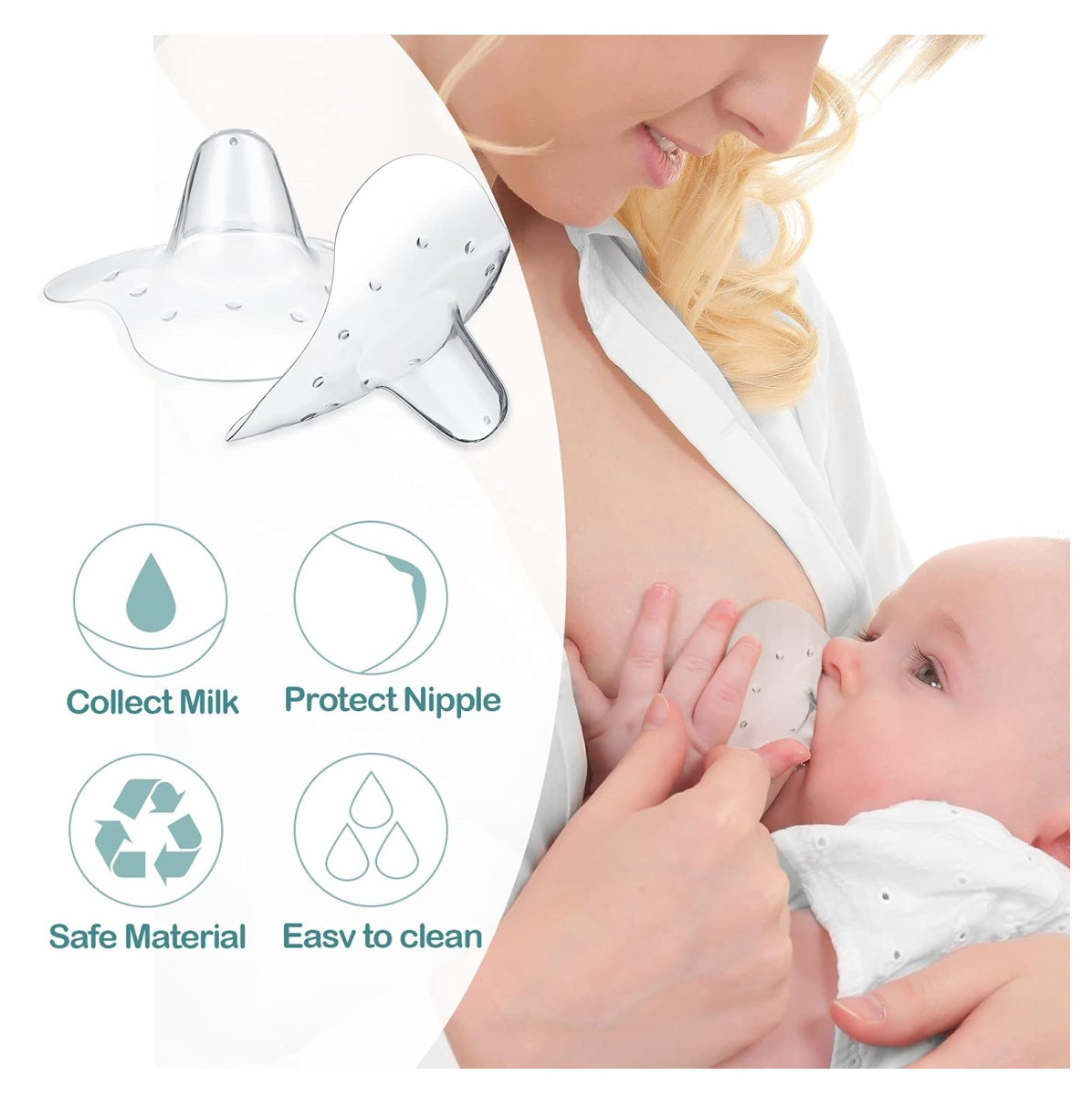 Pezonera En Silicona Para Lactancia