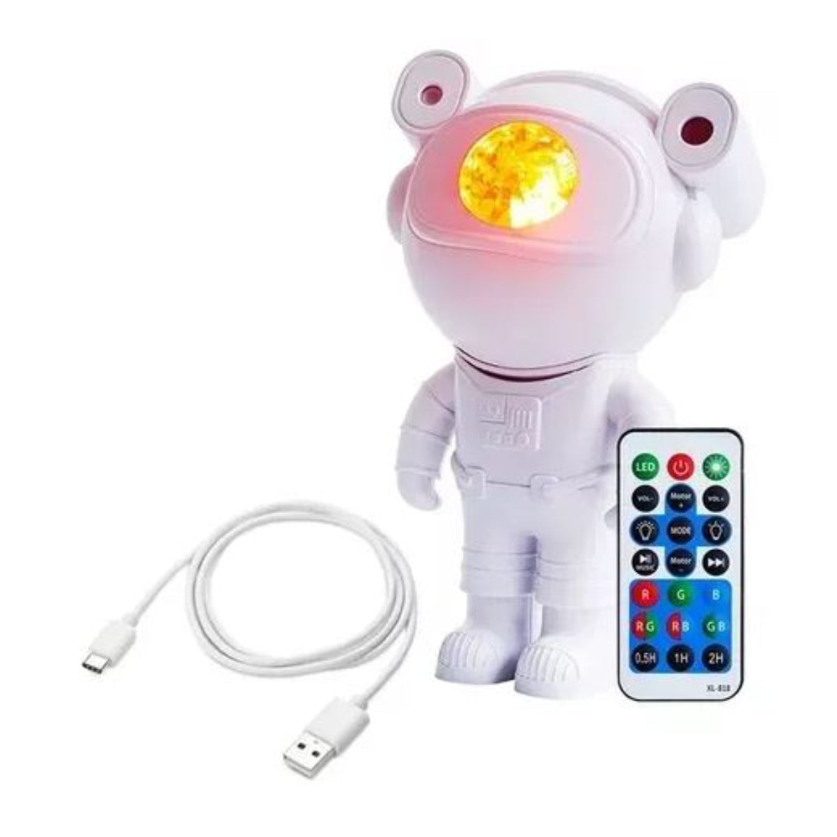 Astronauta Proyector Nebulosas + Control