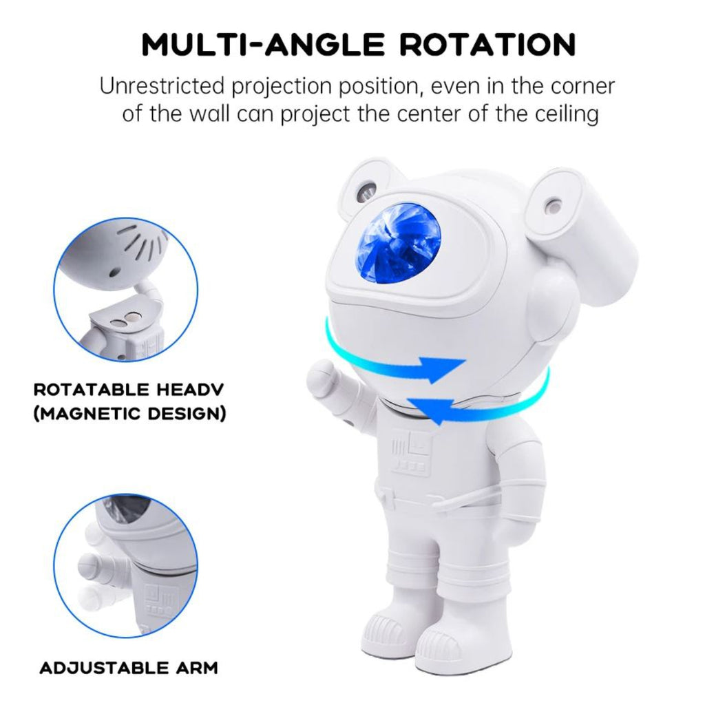 Astronauta Proyector Nebulosas + Control