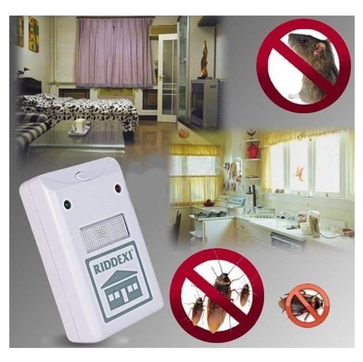 Riddex Plus Repelente Electronico roedor