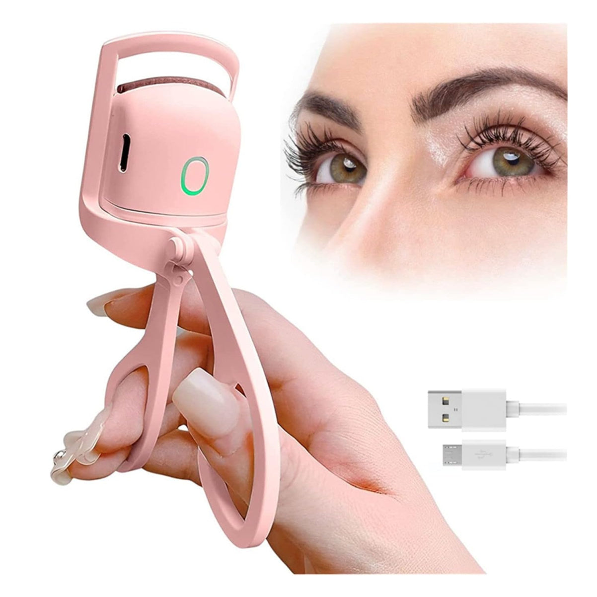 Rizador de pestañas eléctrico Calefaccio