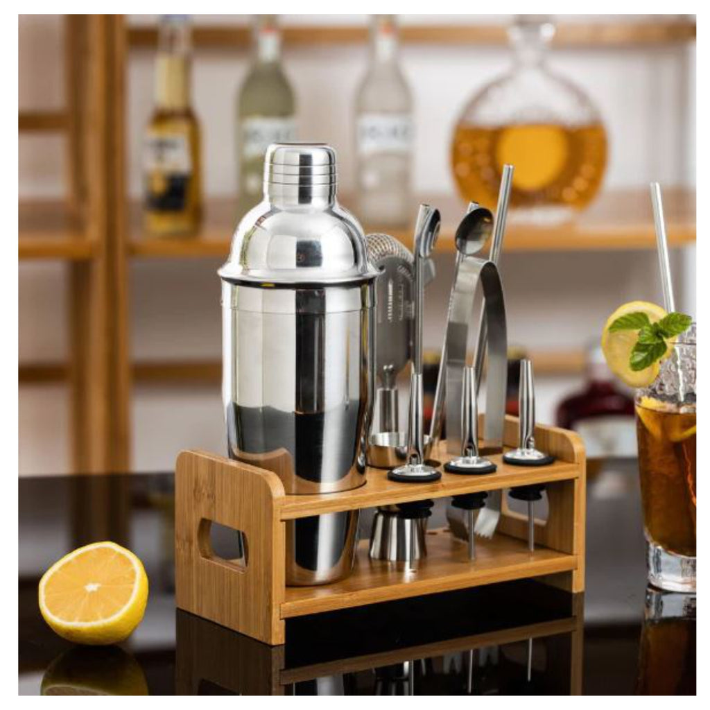 Kit Cocteleria Barman Bar Hogar 13 pieza