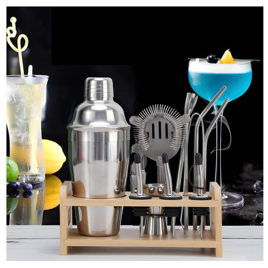 Kit Cocteleria Barman Bar Hogar 13 pieza