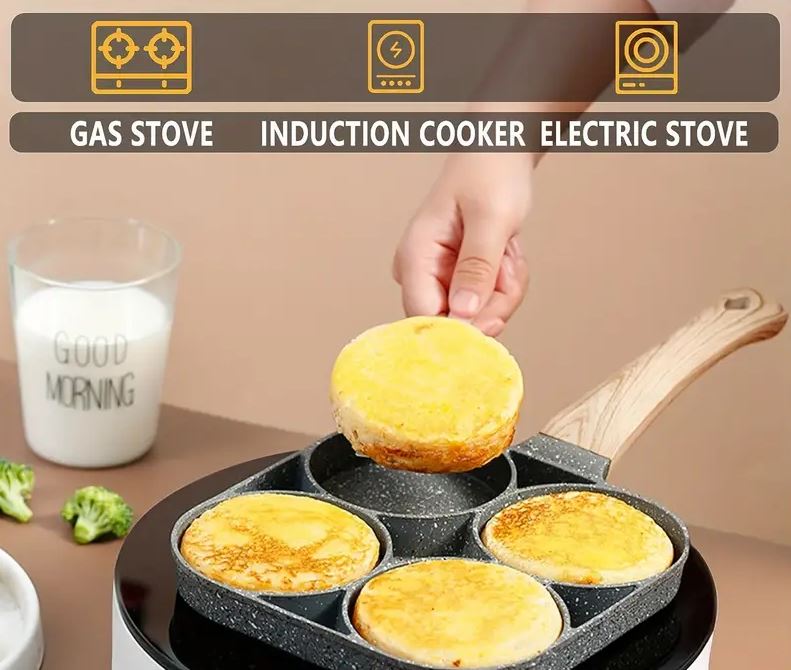 Sarten Multiuso Antiadherente 4 Puestos