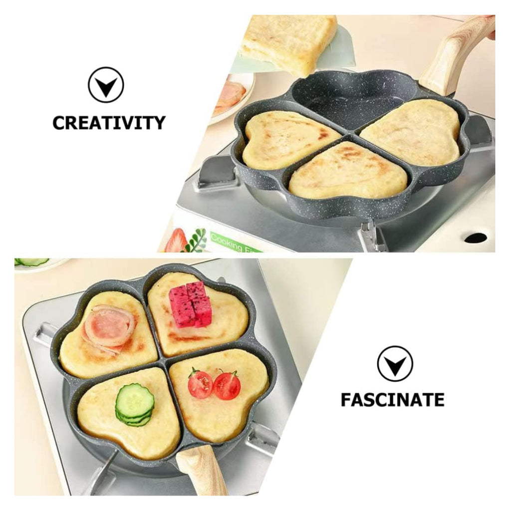 Sarten X4 puestos Forma Corazon