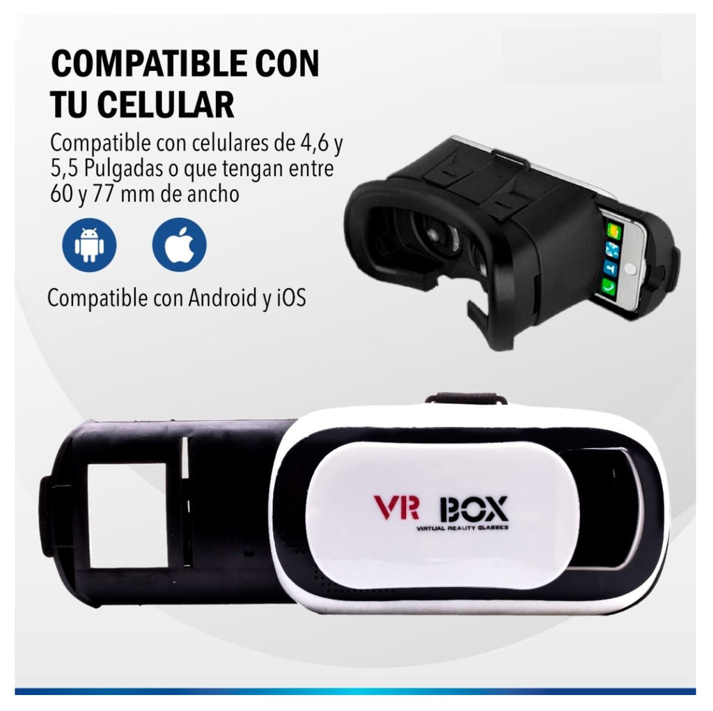Gafas 3d Realidad Virtual VR BOX
