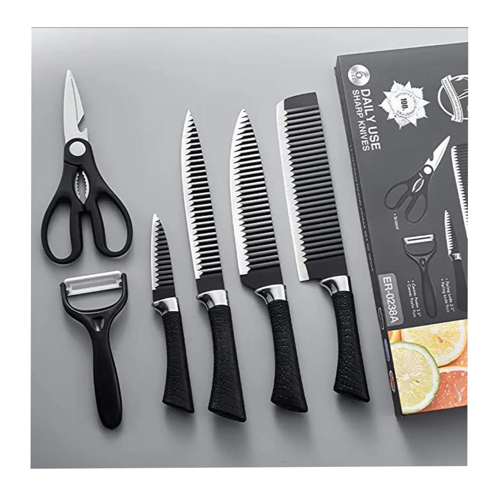 Set Cuchillos Profesional 6Pzs Pela papa