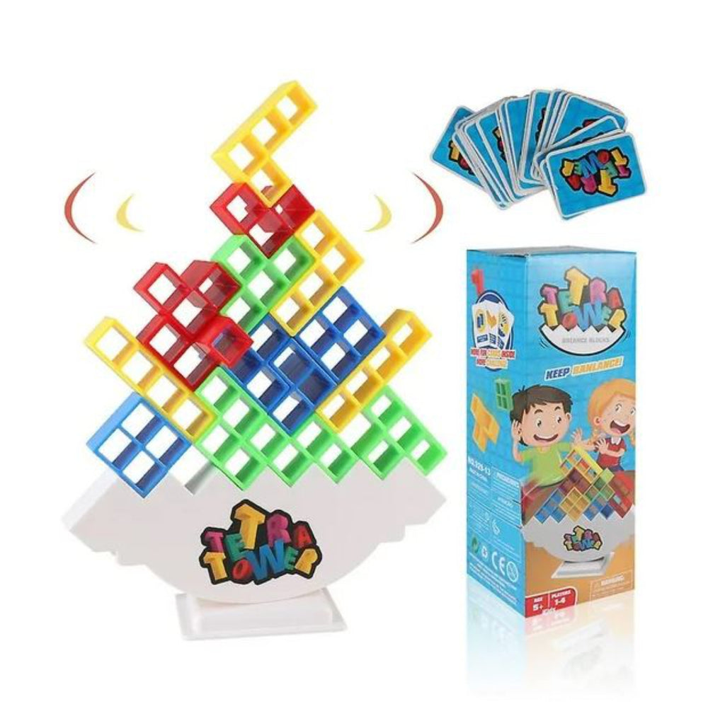 Juego Bloques Balanceo Tetra Tower Tetris