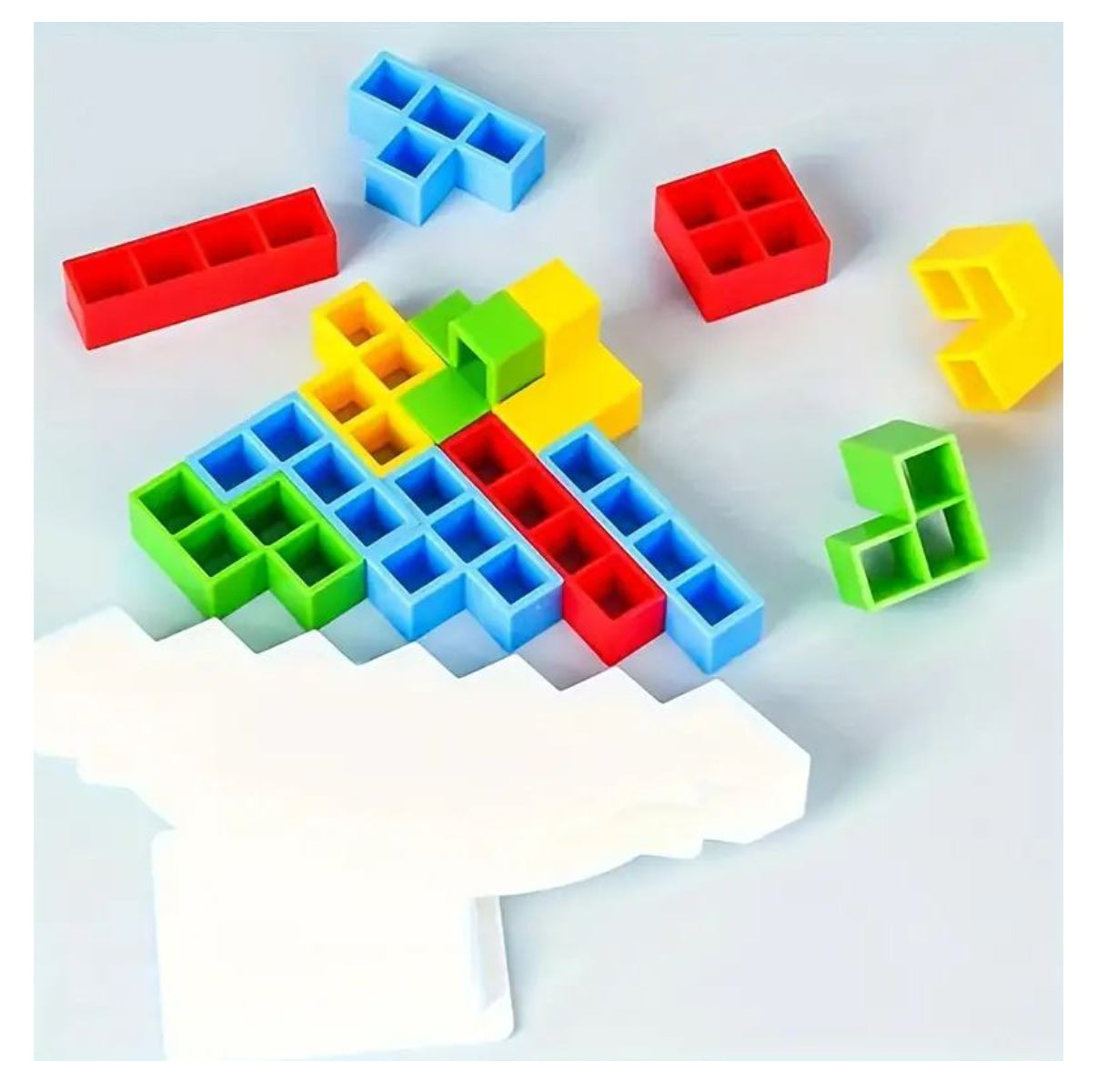 Juego Bloques Balanceo Tetra Tower Tetris