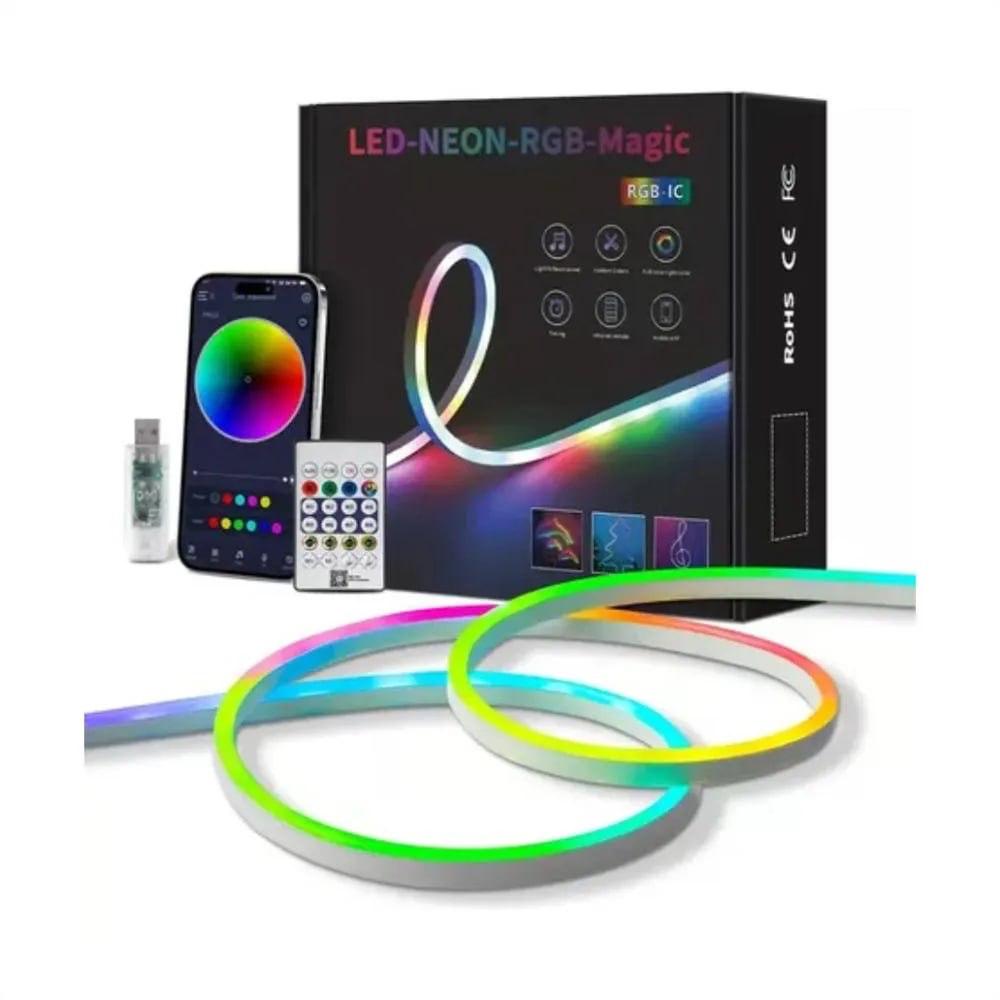 Cinta neón flexible RGB