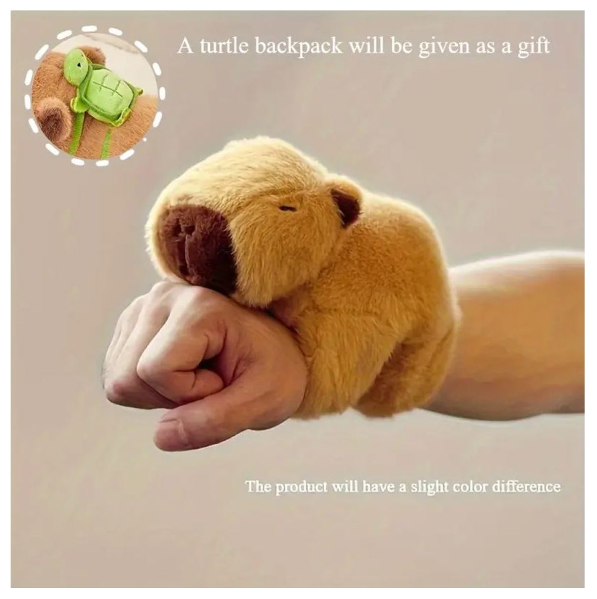 Pulsera Capibara Mochila Colita