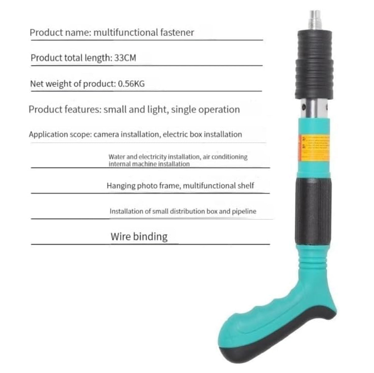 Pistola Remachadora Accesorios Estuche