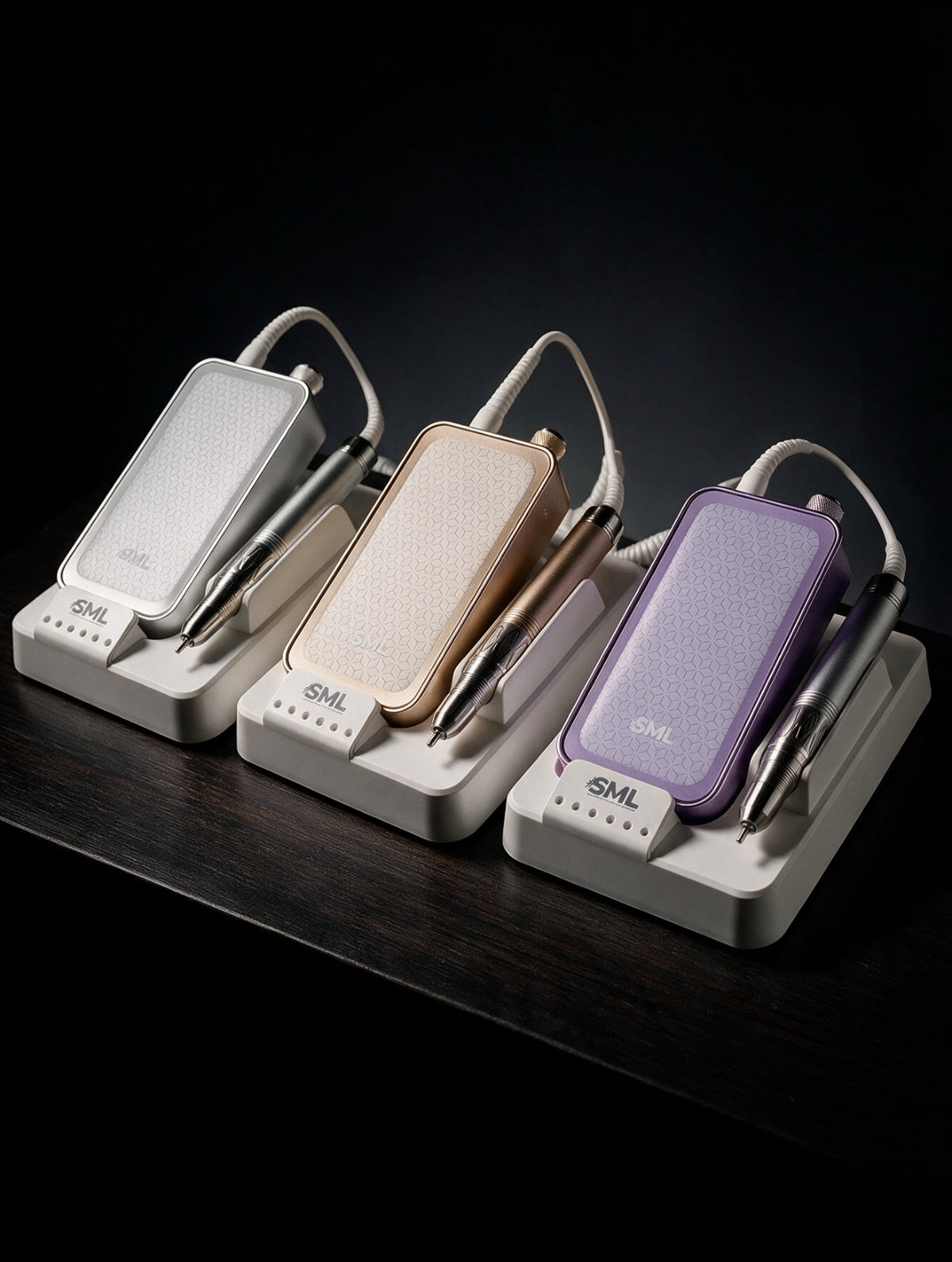 Pulidor SML Expert ME-02 en plateado, dorado y morado